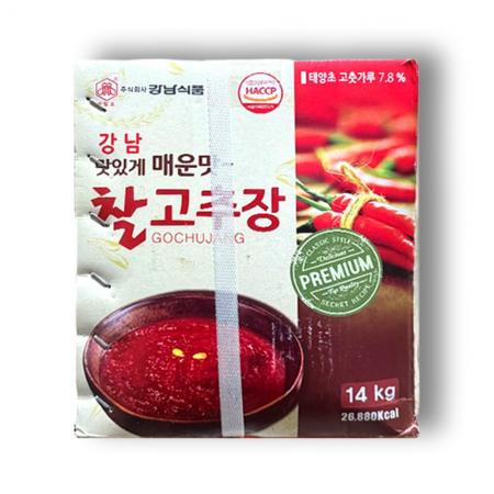 강남  태양초 찰 고추장 14kg