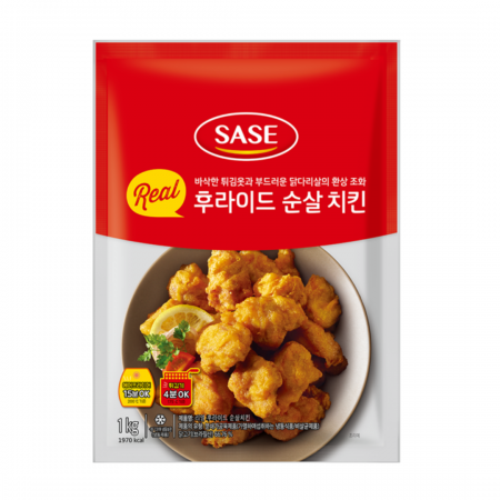 사세 리얼 후라이드 순살치킨 1kg 닭다리살 가라아게