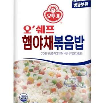 오쉐프 햄야채 볶음밥 300g 냉동