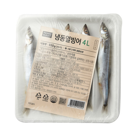 시샤모(모노,냉동열빙어,3L)500g [오후4시 주문마감]