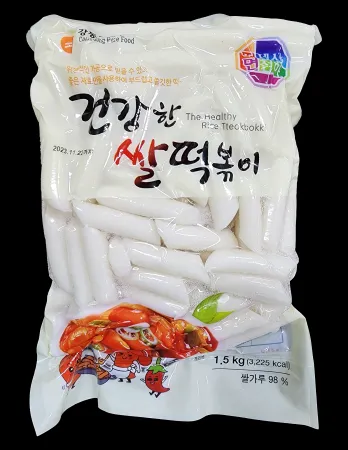 건영 건강한 쌀떡볶이 1.5kg (중,진공)