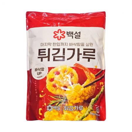 백설 튀김가루 2kg