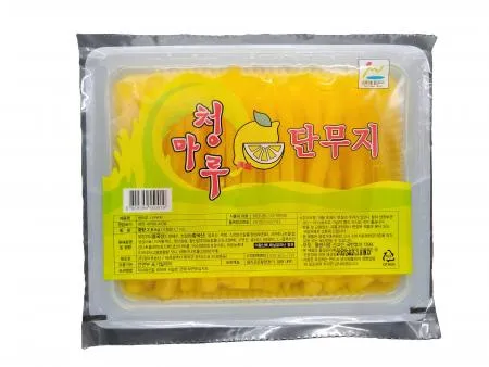 청마루 단무지 2.7kg (13mm,김밥용,김채)