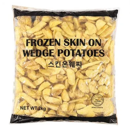 스킨온웨찌 감자 2kg 웨지감자 반달감자 감자튀김 냉동감자