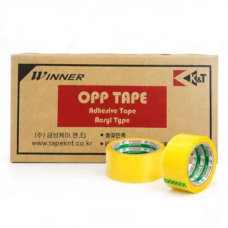 박스테이프 48mmX40m(50EA) 투명 OPP 박스 포장