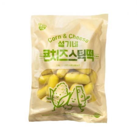 설기네 콘치즈스틱떡 1kg 콘치즈 떡 