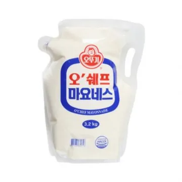 오쉐프 스탠딩 파우치 마요네즈 3.2kg