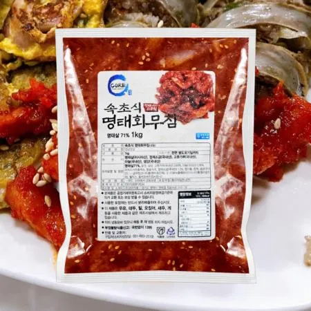 속초식 명태회무침 1kg 초무침 코다리무침 냉면고명 젓갈 
