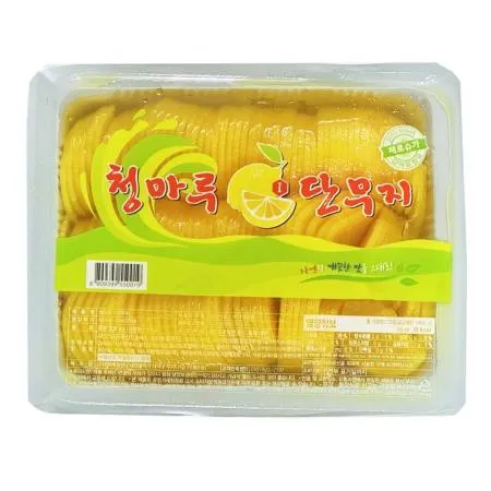 청마루 단무지 2.5kg (반달)
