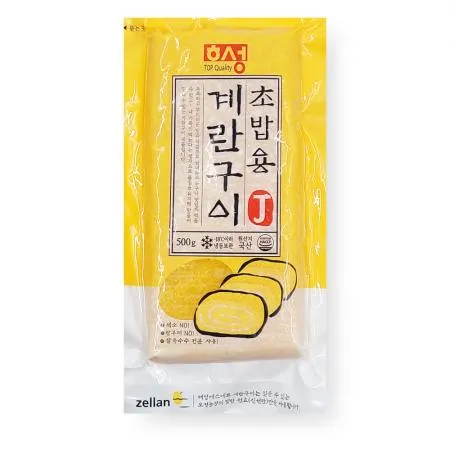 [초밥재료] 계란 ±480g (±15g*±32,절단)