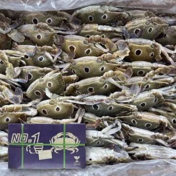 삼점게 6kg (100/150 믹스,냉동) 수입산 점박이 꽃게 숫게