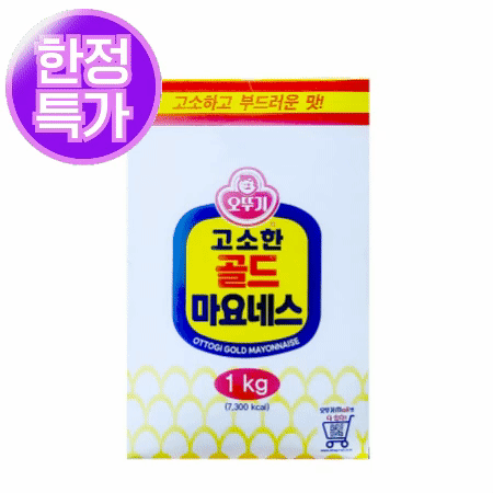 ★한정수량 초특가★ 오뚜기 마요네즈 파우치 1kg (제한)