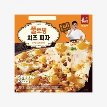 한맥 치즈피자 390g 1판냉동