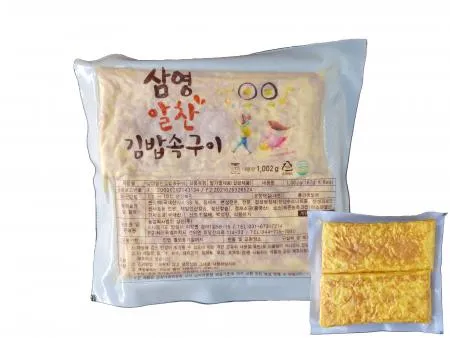 삼영 계란 지단 1kg 김밥 지단채 고명