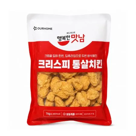 ★초특가★아워홈 크리스피통살치킨 1kg 냉동
