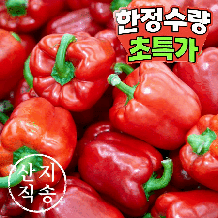 파프리카 5kg (빨강,국내산)BOX 파프