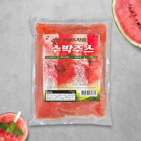 베트남 수박주스 1kg 냉동 땡모반 쥬스