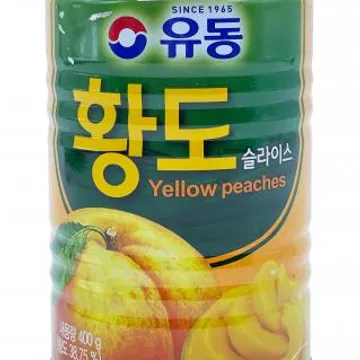 유동 황도 400g 슬라이스 통조림