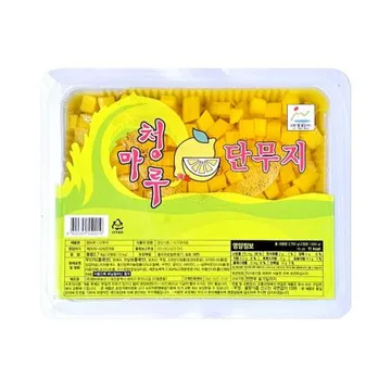 청마루 깍둑단무지 2.7kg (반찬,업소용)