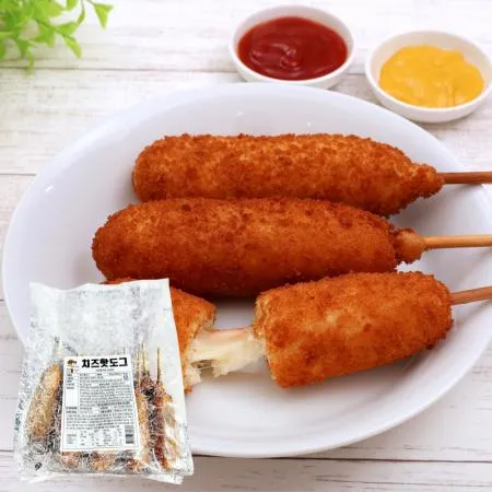미가 치즈 핫도그 800g(80g*10개입) 치즈핫도그