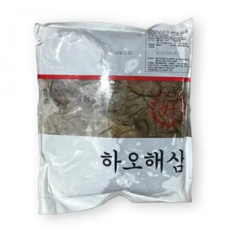 손질 해삼 2kg 냉동 해삼편 해삼 채 슬라이스