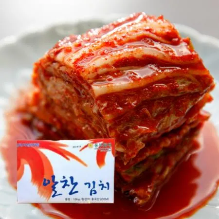 알찬 썰은김치 10kg 수입 중국산 배추김치 한입 맛김치