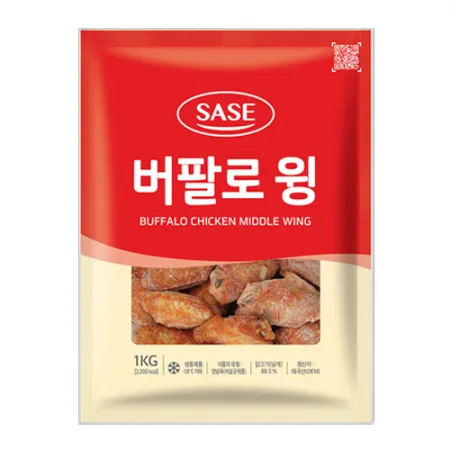 ★7월 첫구매★ 사세 버팔로 윙 1kg 치킨 날개