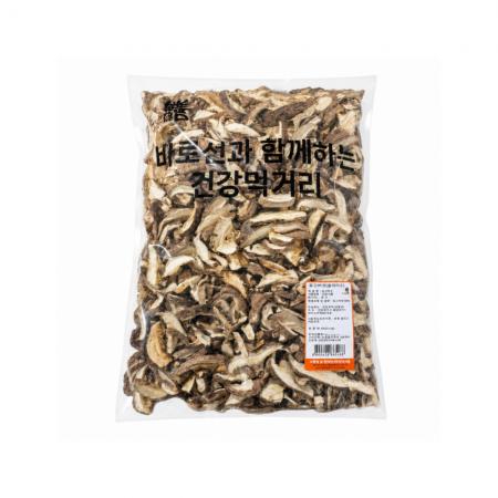 바로선 표고버섯 슬라이스 1kg 건버섯