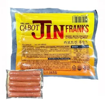 카보트 JIN 소세지 454g 후랑크 부대찌개 소시지