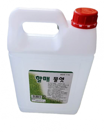 할매 물엿 5kg 이온 백