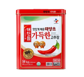 해찬들 가득한 고추장 14kg