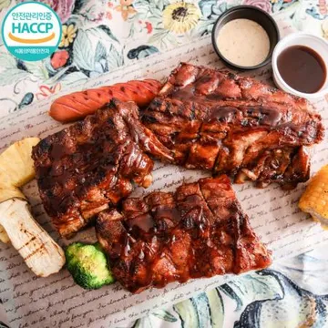 매콤폭립 4.5kg 냉동 매운 등갈비