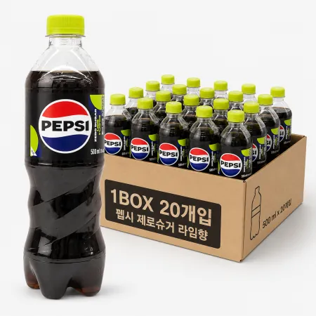펩시 제로 콜라 500ml*20개