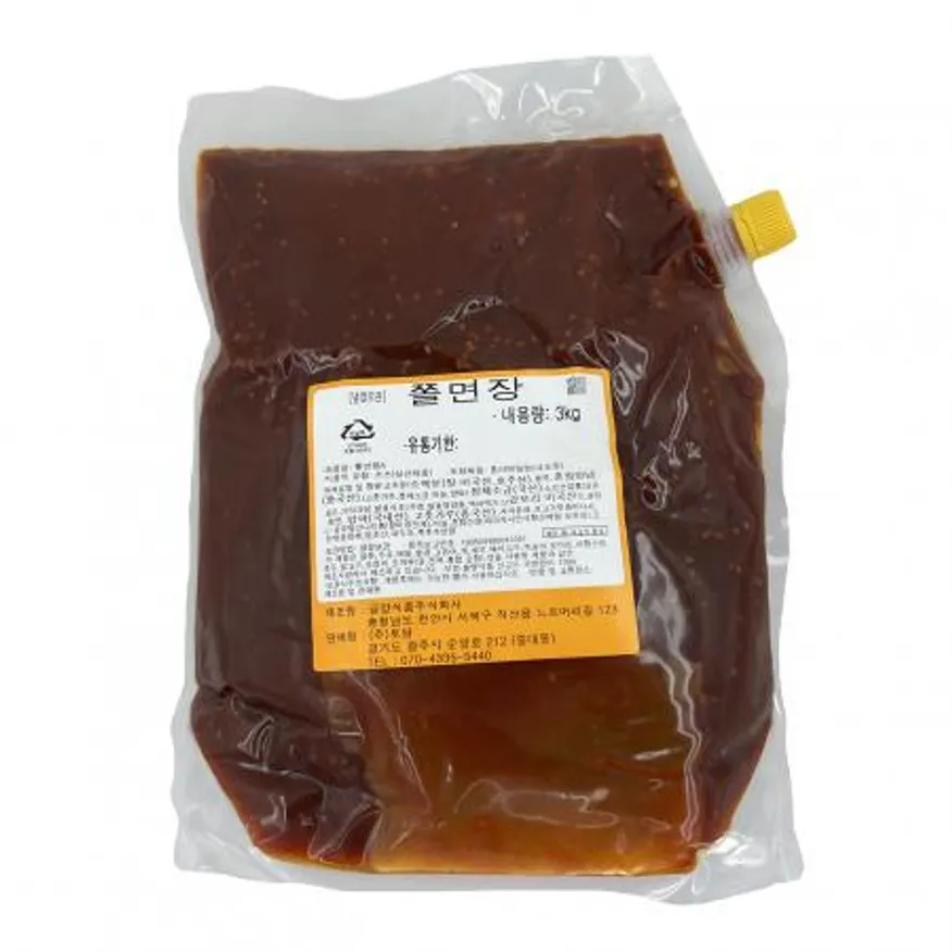 토담 쫄면장 3kg 비빔장 막국수 밀면 양념 소스 이미지