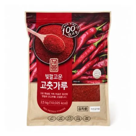 새봄 고춧가루 2.5kg 김치용 거친김치용 고추가루