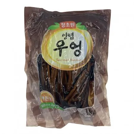 청초원 양념우엉 1kg 조림