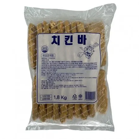 맘모스 치킨바 1.8kg (90g*20개)