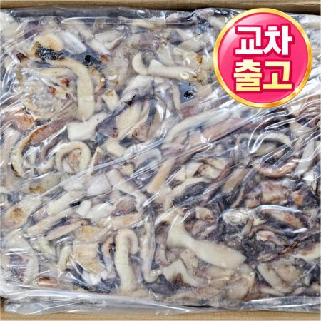 [교차출고] 냉동 A급 오징어채 4kg 중국산