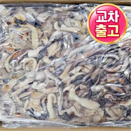 [교차출고] 냉동 A급 오징어채 4kg 중국산