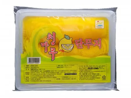 청마루 단무지 2.7kg (반달,세절)