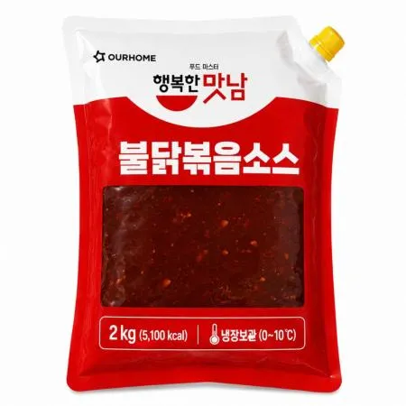 ★초특가★아워홈 불닭볶음소스 2kg 불닭소스