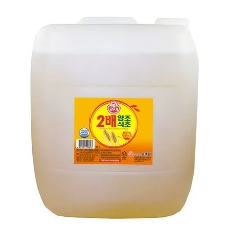 오뚜기 2배 양조 식초 18L