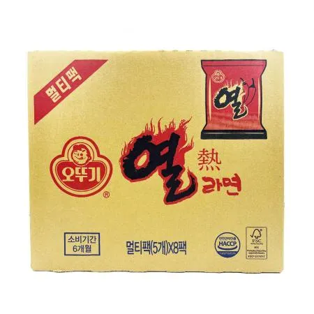 오뚜기 열라면 4.8kg 1BOX (120g*40개)