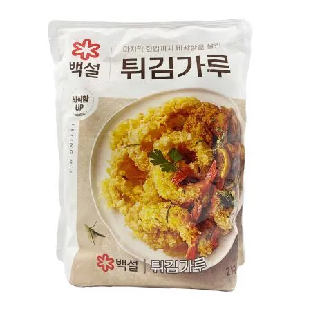 백설 튀김가루 2kg