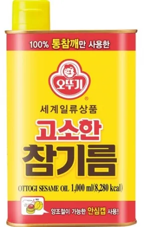 오뚜기 고소한 참기름 1000ml