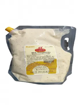 쉐프원 크리미 양파드레싱 2kg 양파크림소스 드레싱