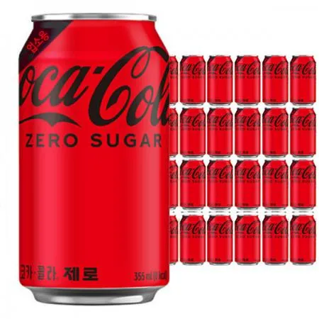 ★초특가★ 코카콜라 제로콜라 355ml (뚱캔,355ml x 24개입) 최저가