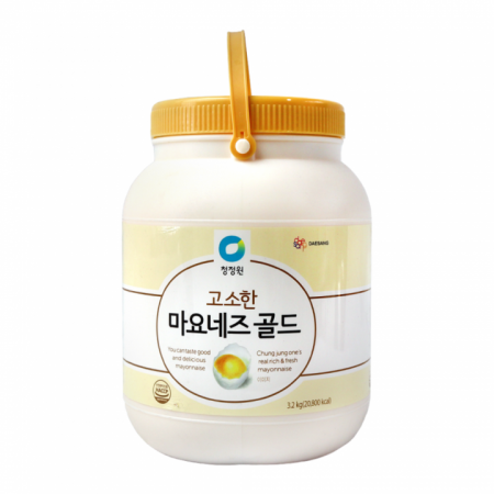 청정원 고소한 마요네즈 골드 3.2kg 은박밀봉
