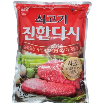 이츠웰 쇠고기 진한 다시다 2kg 소고기 조미료