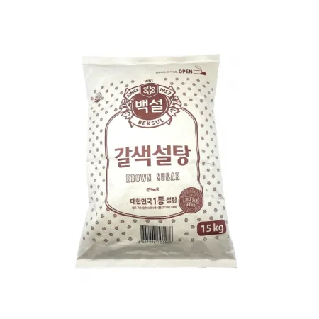 백설 갈색설탕 15kg